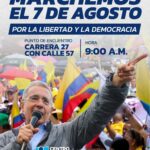 ¡POR LA LIBERTAD Y LA DEMOCRACIA!